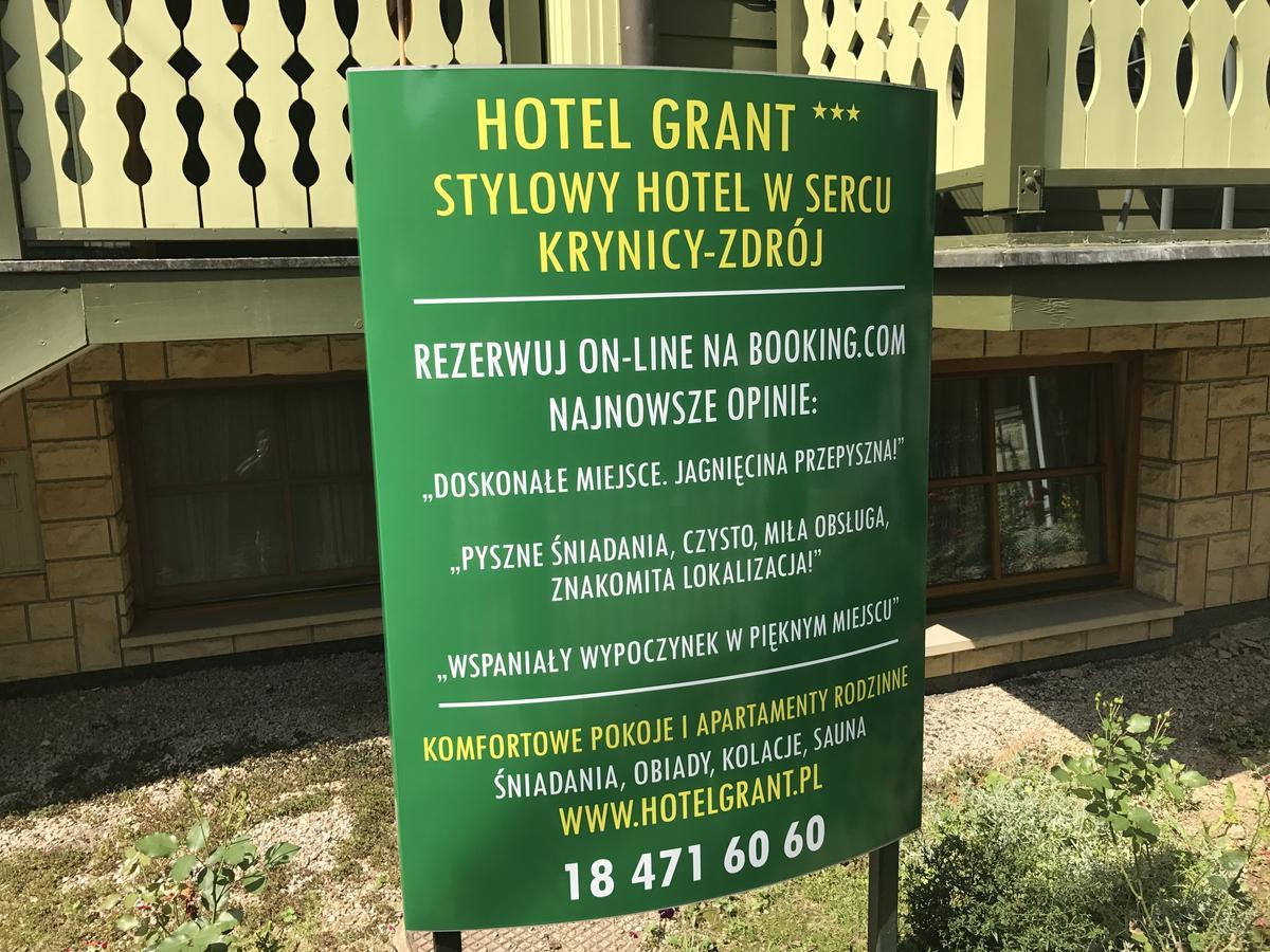 Hotel Grant 크리니차 즈드로이 외부 사진